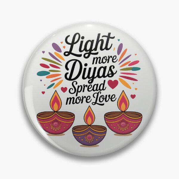 Artikelvorschau, Zünden Sie mehr Diyas an und verbreiten Sie mehr Liebe – Herzliches Diwali-Design entworfen und verkauft von Jollys-ArtShop.