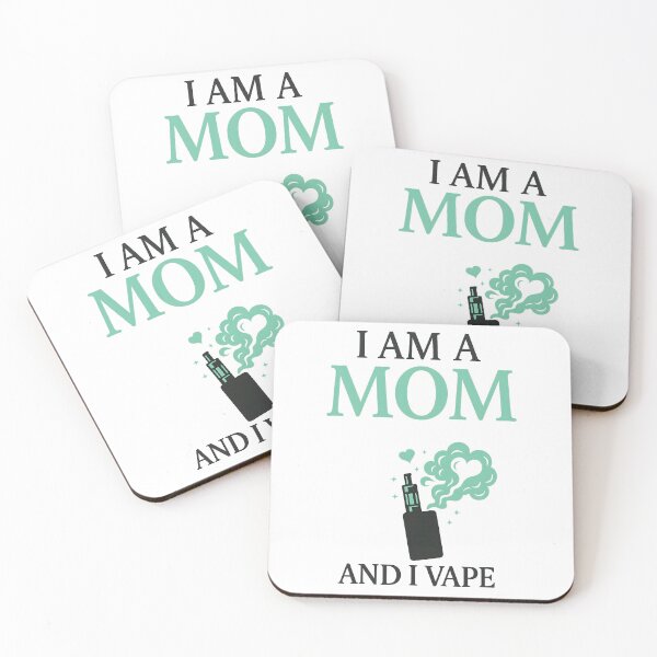 Item preview, I Am A Mom And I Vape – Funny Vape Mom Design designed and sold by House of Taste Vape Designs.