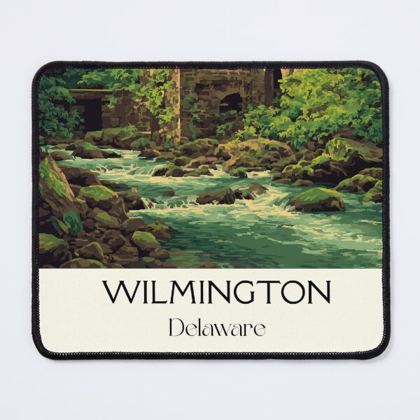 Item preview, Wilmington Delaware Mill Ruin | Brandywine River Poster designed and sold by TuncGK.