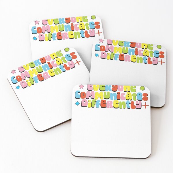 Item preview, Everyone Communicates Differently Love Inclusion Autism  designed and sold by SkeletonsDanger.