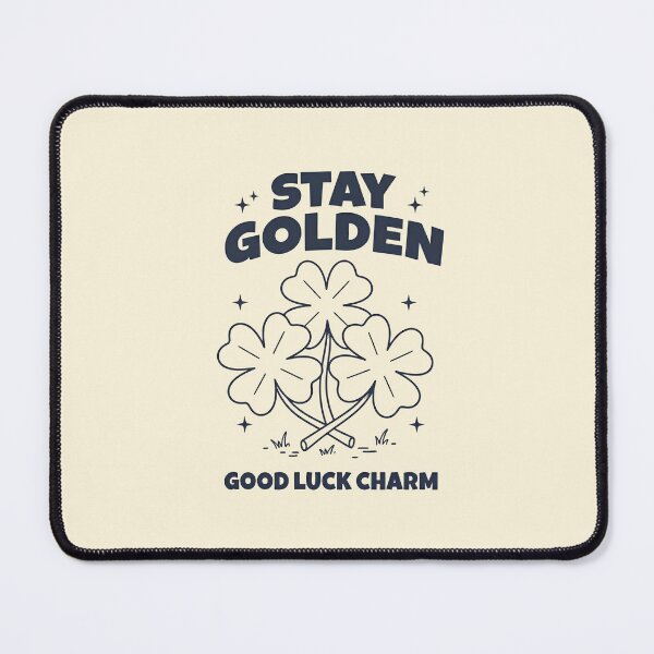 Item preview, Stay Golden Good Luck Charm designed and sold by cozy corner co. .