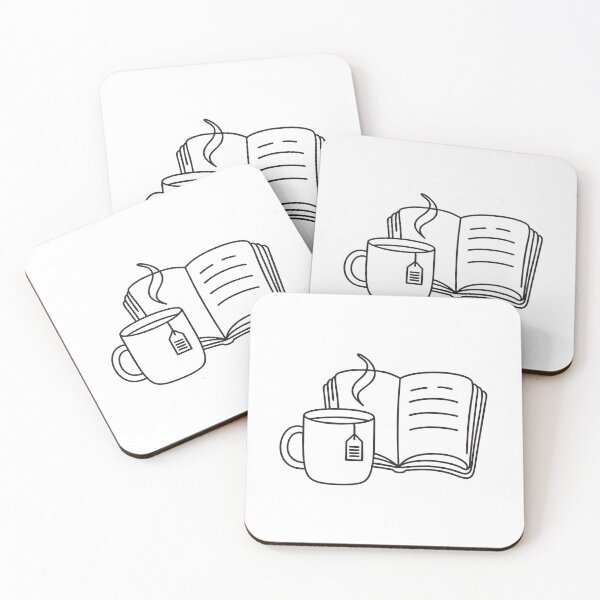 Item preview, A tea bag steeping in a mug near an open notebook designed and sold by rasagamastore.
