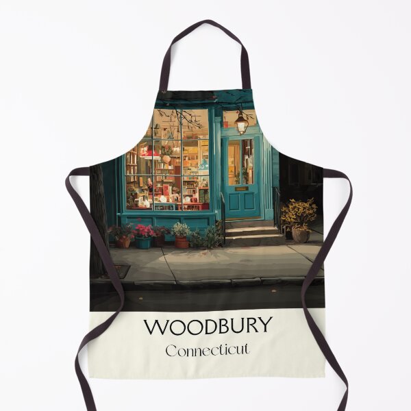 Item preview, Woodbury Connecticut Antiques Village Art Print designed and sold by TuncGK.