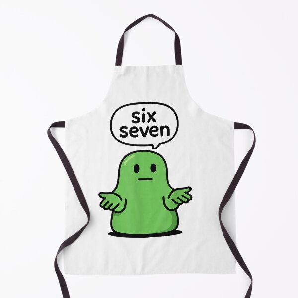 Item preview, 67 Six Seven 6-7 Green Blob Slime designed and sold by dianadouri.