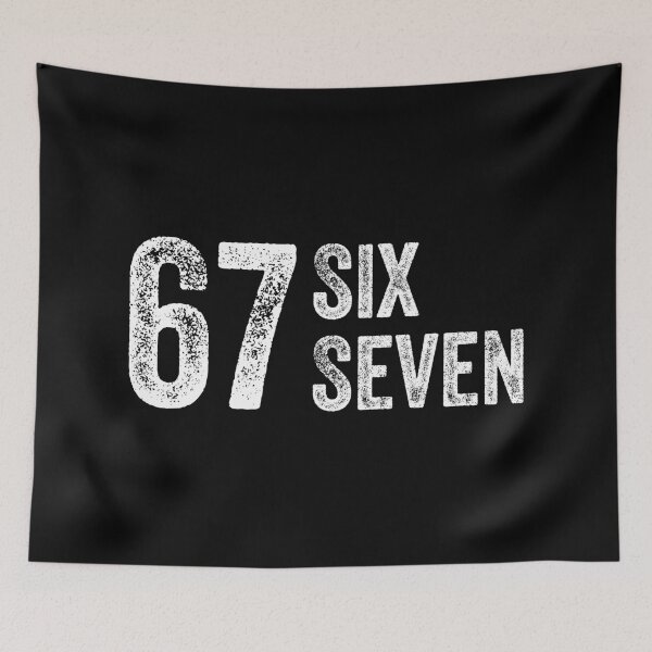 Item preview, 67 Six Seven (White) designed and sold by STUDIO-72.