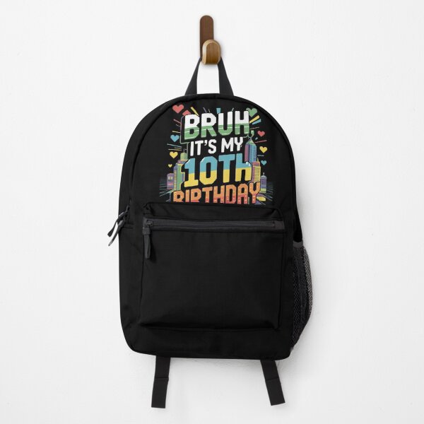 Item preview, Bruh Its My 10th Birthday Color 10 Bday Boys Girls Kid designed and sold by MonsterBuddiess.