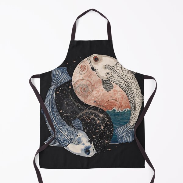 Item preview, Pisces – The Cosmic Fishes designed and sold by catcurio.