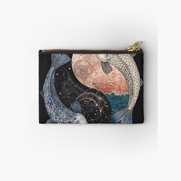 Item preview, Pisces – The Cosmic Fishes designed and sold by catcurio.
