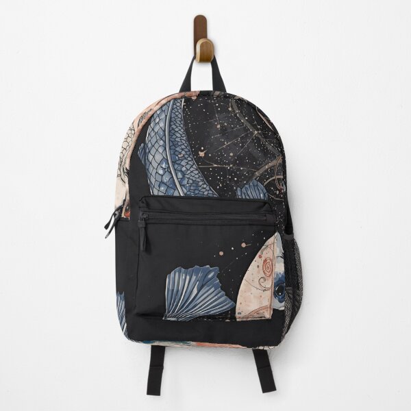 Item preview, Pisces – The Cosmic Fishes designed and sold by catcurio.