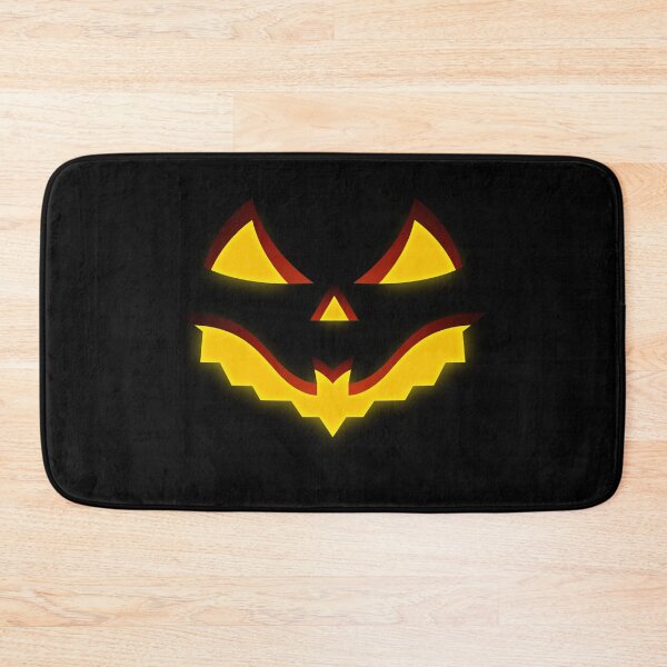 Item preview, Halloween Evil Face Bat-Shaped Mouth Creepy Spooky Vampire Smile Illustration designed and sold by MONTRIS.