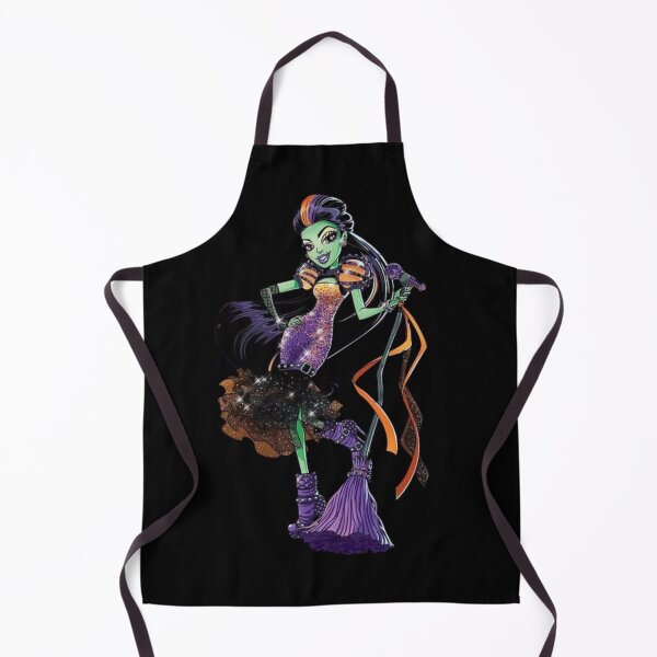 Item preview, Halloween Witch Ghoul In High School Singing Doll Drawing of Casta Fierce Spell designed and sold by MakersFolly.