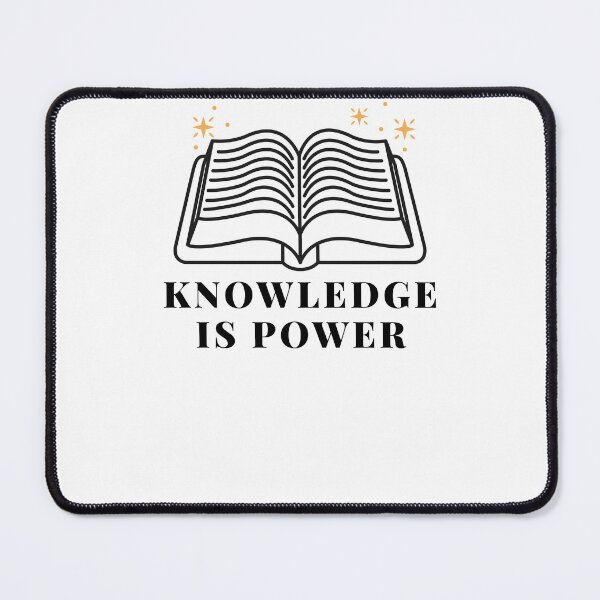 Item preview, Knowledge Is Power | Classic Vintage Quote Tee | Motivational Student & Teacher Gift designed and sold by MGR LABEL.