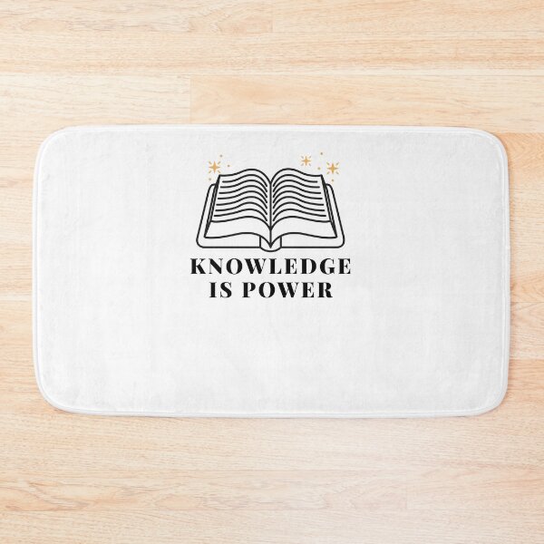 Item preview, Knowledge Is Power | Classic Vintage Quote Tee | Motivational Student & Teacher Gift designed and sold by MGR LABEL.