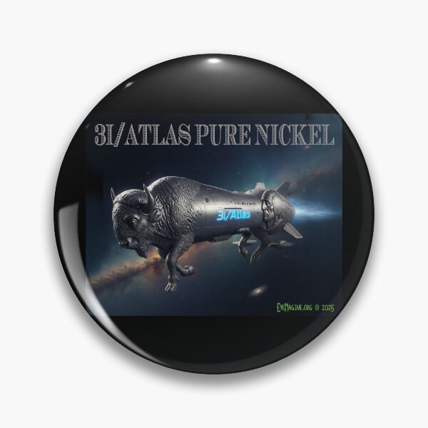Item preview, 3I/Atlas Buffalo Nickel designed and sold by EyeMagined.