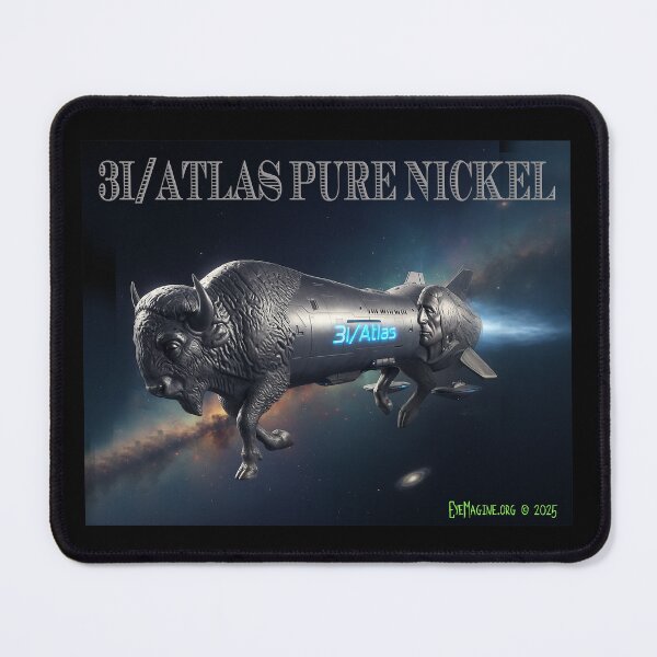 Item preview, 3I/Atlas Buffalo Nickel designed and sold by EyeMagined.