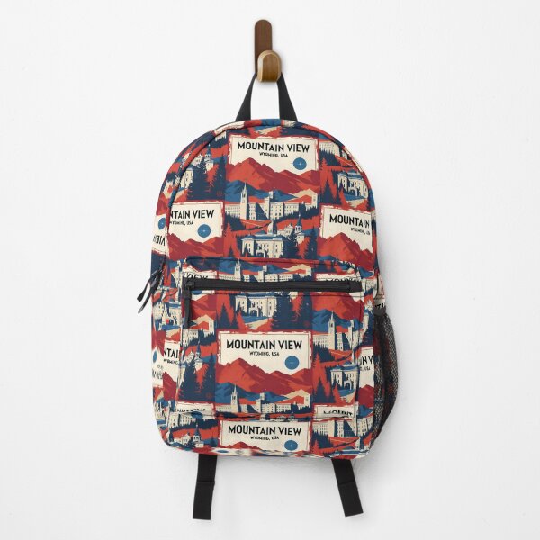 Item preview, Mountain View Wyoming 1950s USA Vintage Travel Tourism designed and sold by TravelersGems.
