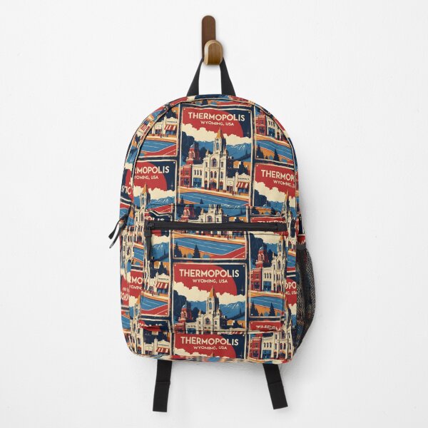 Item preview, Thermopolis Wyoming 1950s USA Vintage Travel Tourism designed and sold by TravelersGems.