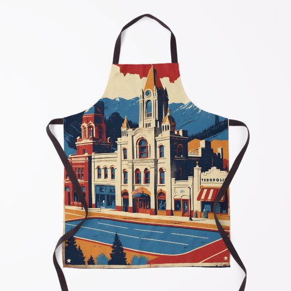 Item preview, Thermopolis Wyoming 1950s USA Vintage Travel Tourism designed and sold by TravelersGems.