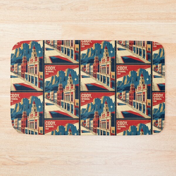 Item preview, Cody Wyoming 1950s USA Vintage Travel Tourism designed and sold by TravelersGems.