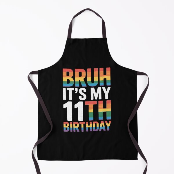 Item preview, Bruh It's My 11th Birthday Tie Dye 2013 11 Year Old Women designed and sold by lilLilaBatArt.
