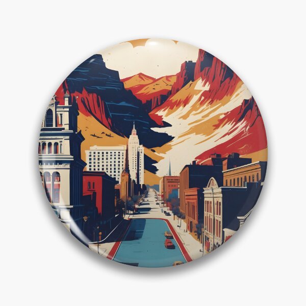 Item preview, Evansville Wyoming 1950s USA Vintage Travel Tourism designed and sold by TravelersGems.