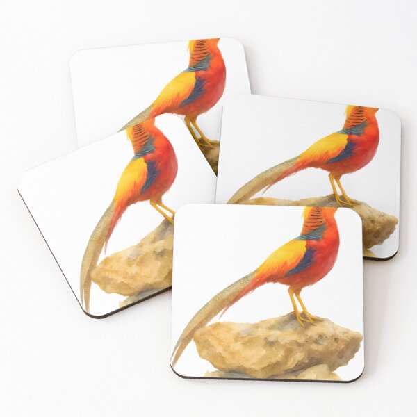 Item preview, Golden Pheasant (Chrysolophus pictus) designed and sold by HOMETOWN86.