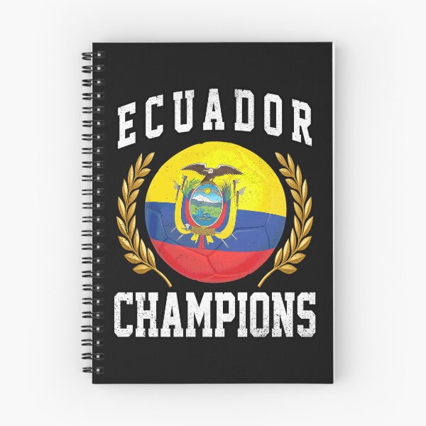 Item preview, SOCCER BALL FLAG CHAMPIONS - ECUADOR - Fans and Teams for Men and Women T-shirt designed and sold by wallsandpatts.