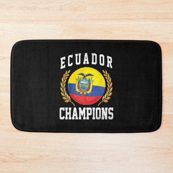 Item preview, SOCCER BALL FLAG CHAMPIONS - ECUADOR - Fans and Teams for Men and Women T-shirt designed and sold by wallsandpatts.