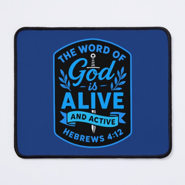 Item preview, Hebrews 4:12 For The Word of God is Alive and Active designed and sold by plushism.