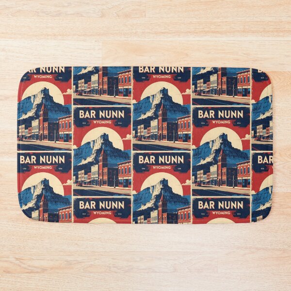 Item preview, Bar Nunn Wyoming 1950s USA Vintage Travel Tourism designed and sold by TravelersGems.