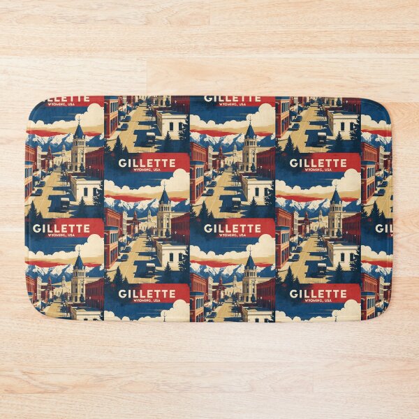 Item preview, Gillette Wyoming 1950s USA Vintage Travel Tourism designed and sold by TravelersGems.