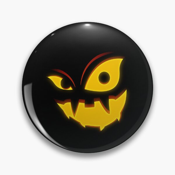 Item preview, Halloween Evil Face Sinister Look Happy Smile Creepy Jack-O’-Lantern Illustration designed and sold by MONTRIS.