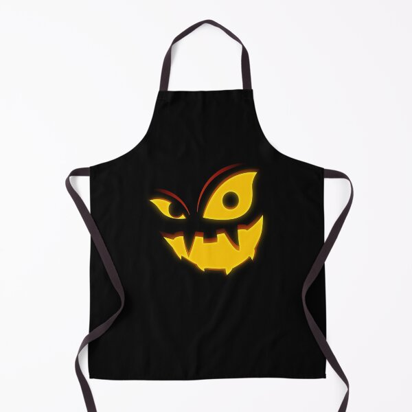 Item preview, Halloween Evil Face Sinister Look Happy Smile Creepy Jack-O’-Lantern Illustration designed and sold by MONTRIS.