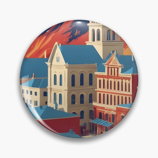 Item preview, Pine Bluffs Wyoming 1950s USA Vintage Travel Tourism designed and sold by TravelersGems.