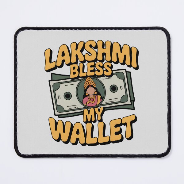 Item preview, Lakshmi, Bless My Wallet – Funny Diwali Design designed and sold by Jollys-ArtShop.