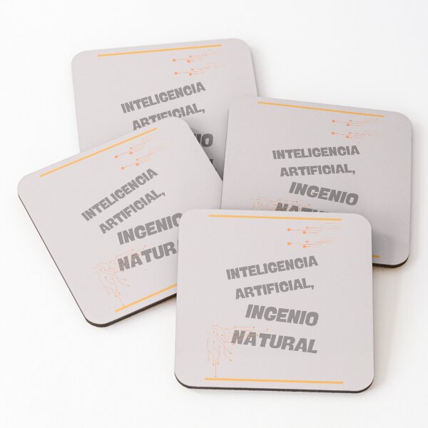 Item preview, Artificial intelligence... natural ingenuity – Minimalist and ingenious design designed and sold by Chachipiluly.