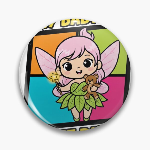 Item preview, "Crazy Baby Fairy Pixie Dust!" - Adorable Enchanted Sprite with Teddy designed and sold by RefiniCoPOD.
