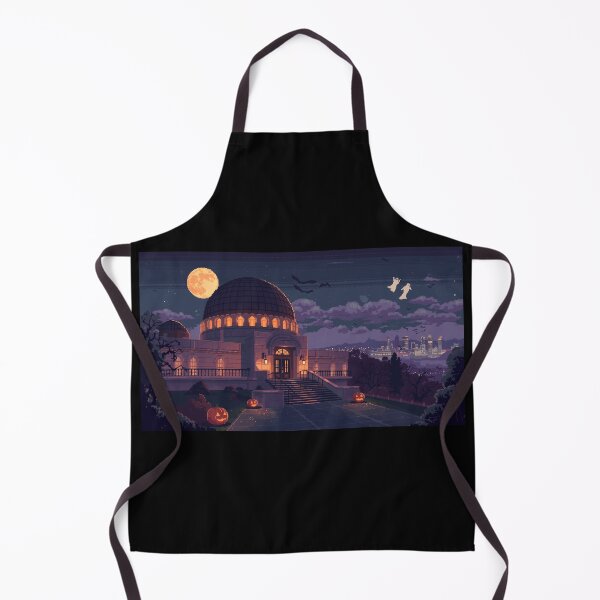 Item preview, Haunted Griffith Observatory – Pixel Art designed and sold by Pixel-States.