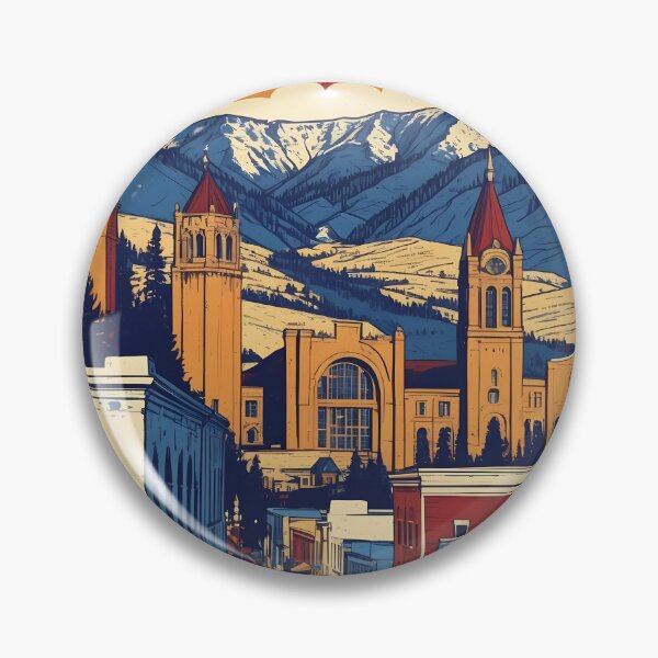 Item preview, Cowley Wyoming 1950s USA Vintage Travel Tourism designed and sold by TravelersGems.
