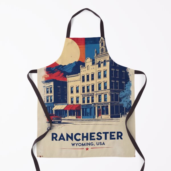 Item preview, Ranchester Wyoming 1950s USA Vintage Travel Tourism designed and sold by TravelersGems.
