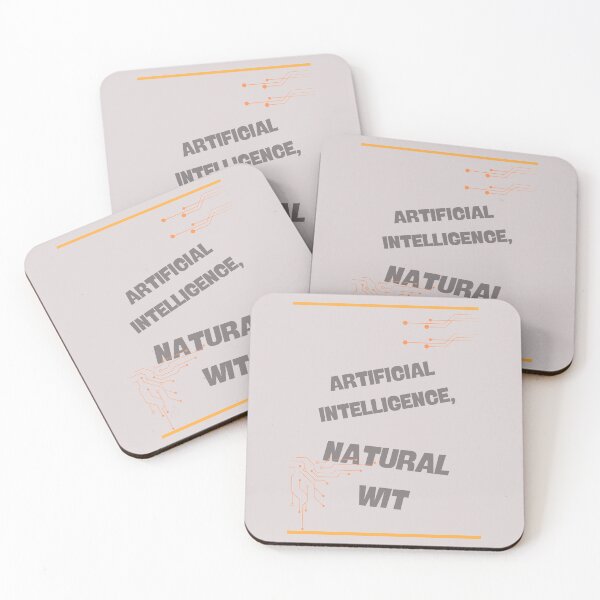 Item preview, Artificial intelligence... natural ingenuity – Minimalist and ingenious design designed and sold by Chachipiluly.