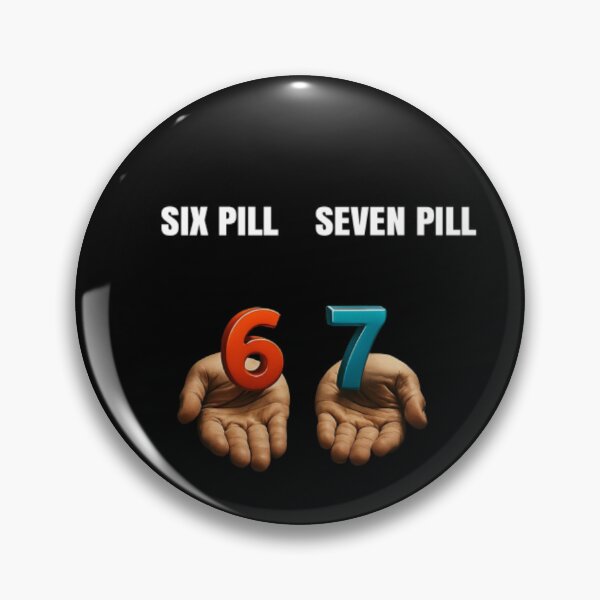 Item preview, Six 6 Seven 7 Meme designed and sold by NateSells.