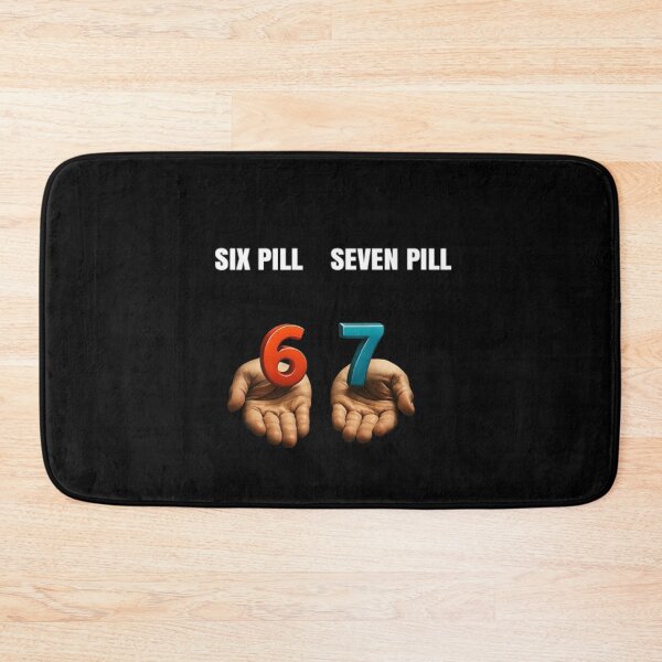 Item preview, Six 6 Seven 7 Meme designed and sold by NateSells.