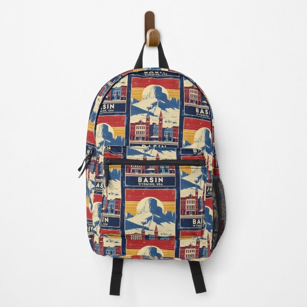 Item preview, Basin Wyoming 1950s USA Vintage Travel Tourism designed and sold by TravelersGems.