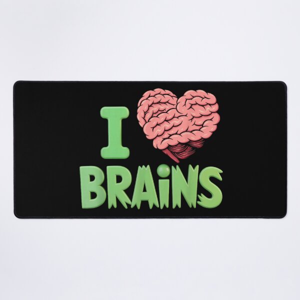 Item preview, I Love Brains Zombie Heart Anatomy Funny Halloween Science Graphic designed and sold by AnsadoWinu.