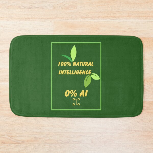 Item preview, 100% Natural Intelligence, 0% AI - Cool and Funny T-Shirt designed and sold by Chachipiluly.