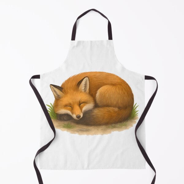 Item preview, Peaceful Sleeping Fox in Forest Nest designed and sold by DariaOltes.