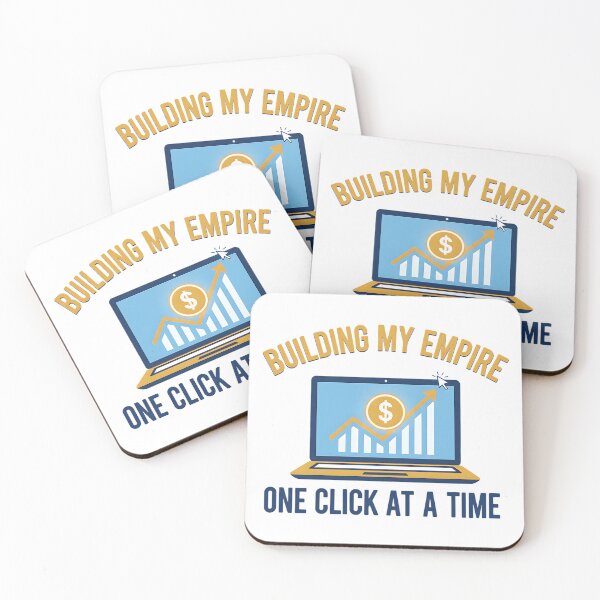 Item preview, Building My Empire One Click At A Time designed and sold by Silent Watch Threads..