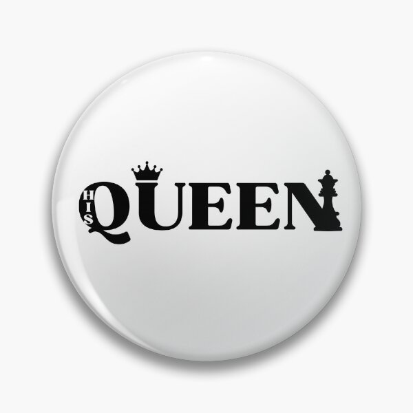 Artikelvorschau, HIS QUEEN - Schach Dame Partnerlook Design entworfen und verkauft von SVALANART.