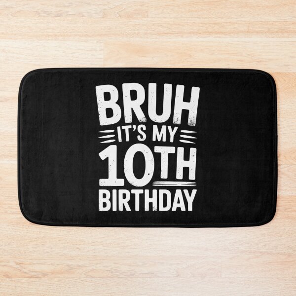 Item preview, Bruh It's My 10th Birthday Son Boy 10 Year Old Birthday 1  designed and sold by HuValverdeArt.
